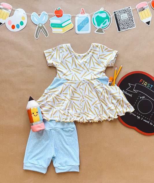 Pocket Peplum Top